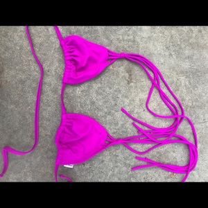 Purple bikini top :)
